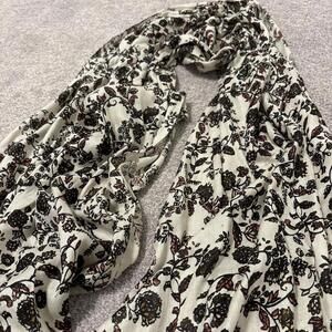 Women's Multi and Cream Scarf-wrap